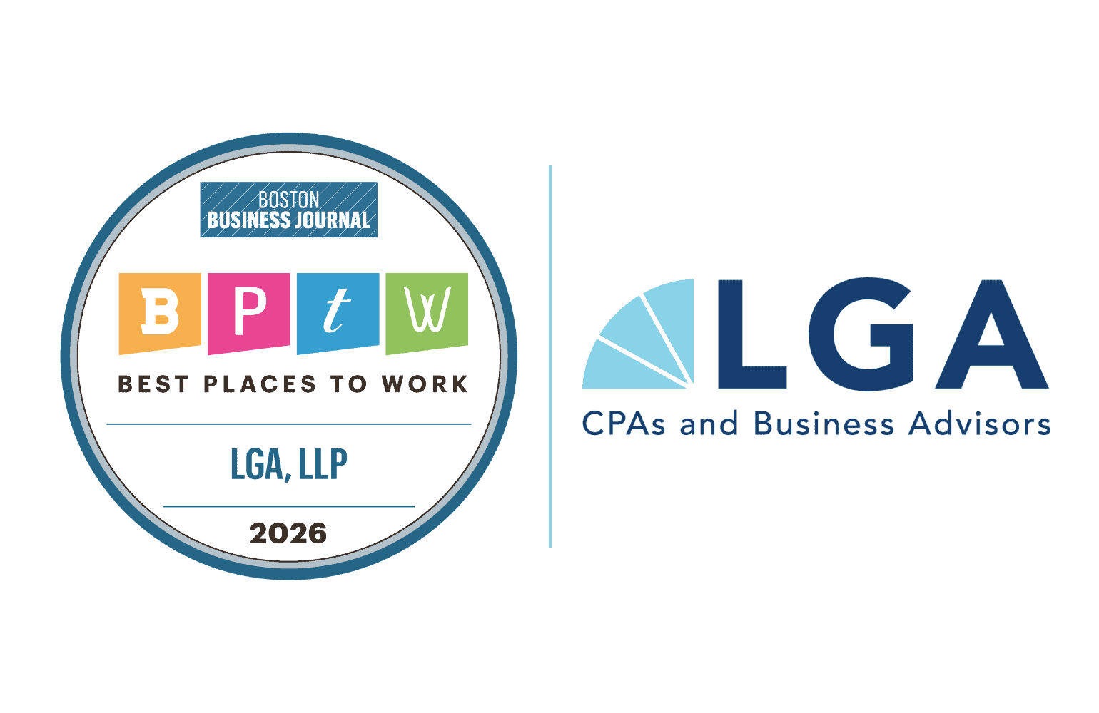 LGA named to Boston Business Journal's Best Places to Work list for 2026.