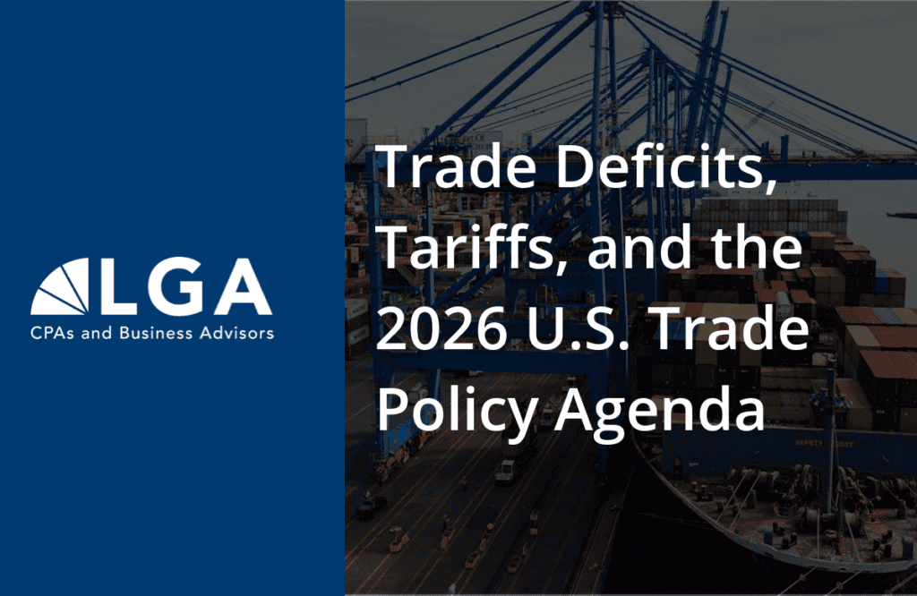 Trade Deficits, Tariffs, and the 2026 U.S. Trade Policy Agenda - LGA